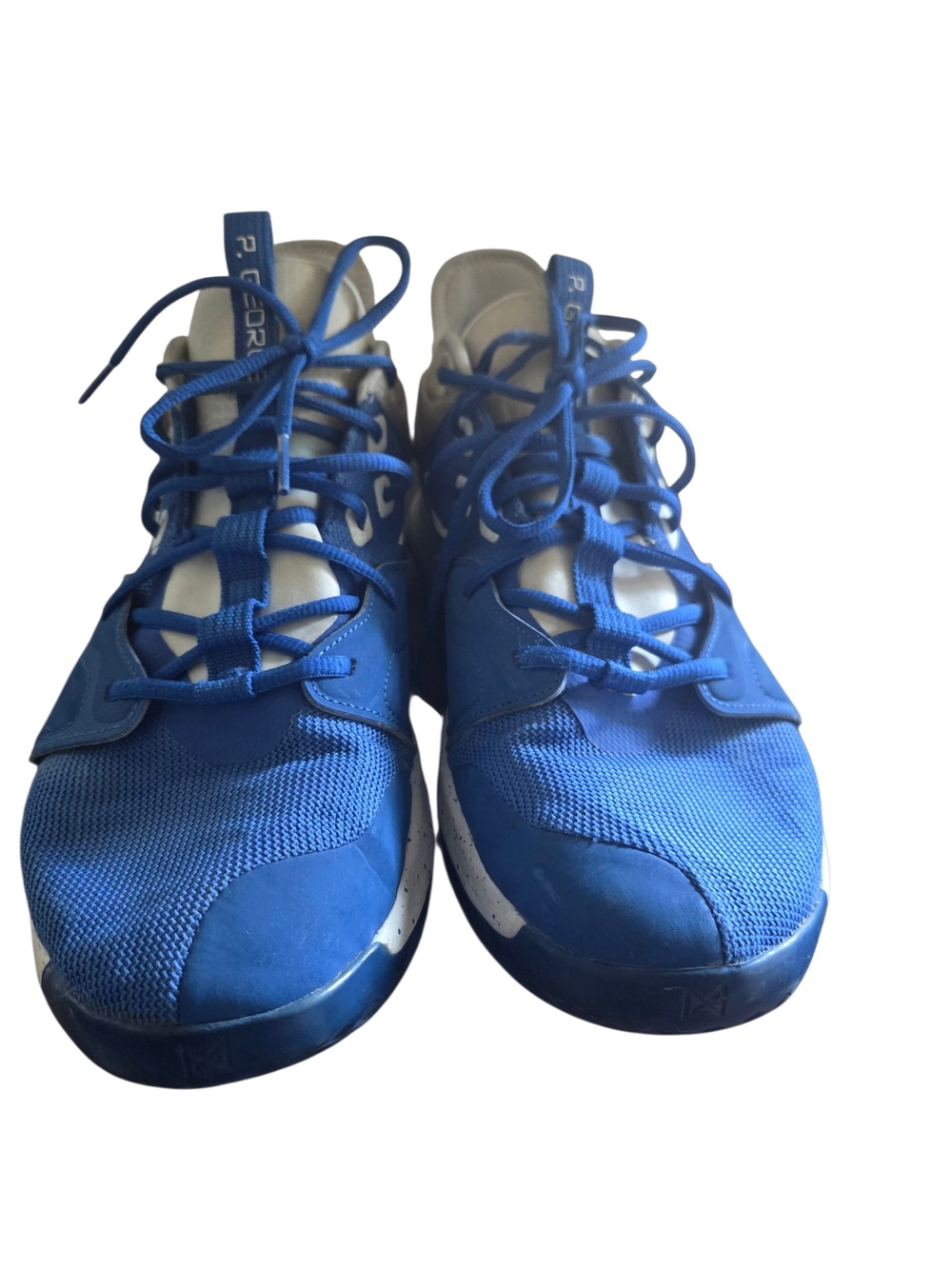 Nike Women's Blue Lace-Up Sneakers